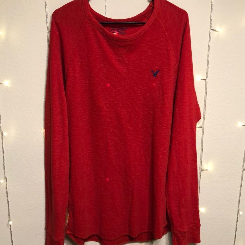 American Eagle Thermal Long Sleeved Shirt Size XL